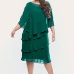 Layla Jones Dress Chiffon Ruffled Layers Lj0003 - Thumbnail Image 3