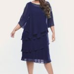 Layla Jones Dress Chiffon Ruffled Layers Lj0003 - Thumbnail Image 7