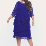 Layla Jones Dress Chiffon Ruffled Layers Lj0003 - Thumbnail Image 4