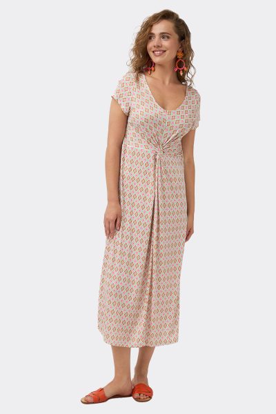 Tinta Gather Waist Midi Dress Bpetrina