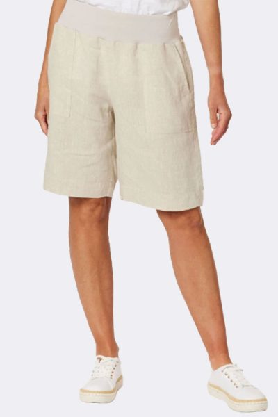 Jersey Waist Short Natural 43853 CC33148 front