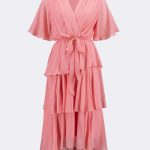 Chiffon Teired Wrap Dress Bellini 271763 CC37689 dress