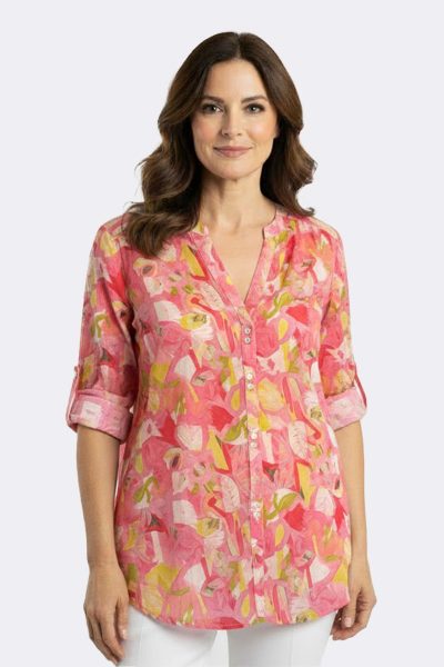 Classic Tunic Shirt Coral J6354 CC37551