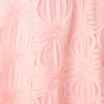 Embroidered Mesh Fit Flare Dress Peach 271767 CC37713 pattern