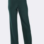 Pull On Wide Leg Pant Spruce 233015 CC37134 back