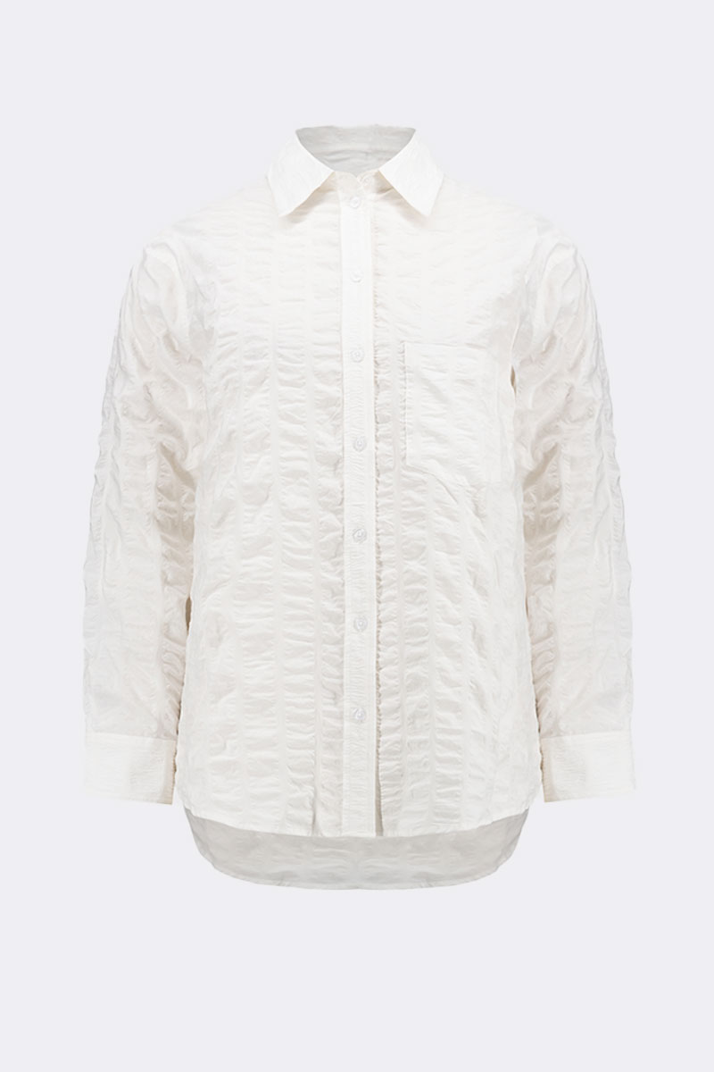 Seereucker Long Sleeve Shirt Vanilla 271962 CC37686 shirt