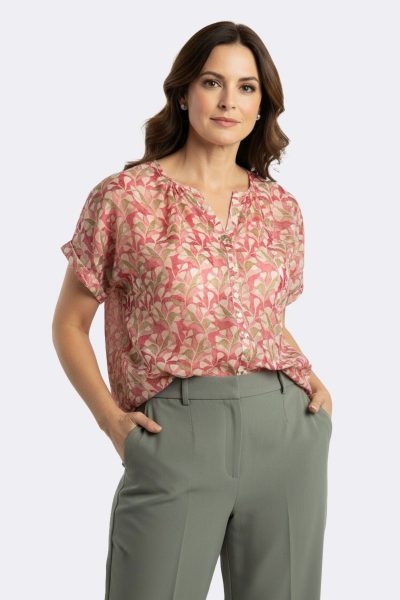 Short Sleeve Round Neck Shirt Petal 6349 CC37549
