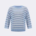 Stripe Sequin Jumper Cornflower 271956 CC37687 jumper