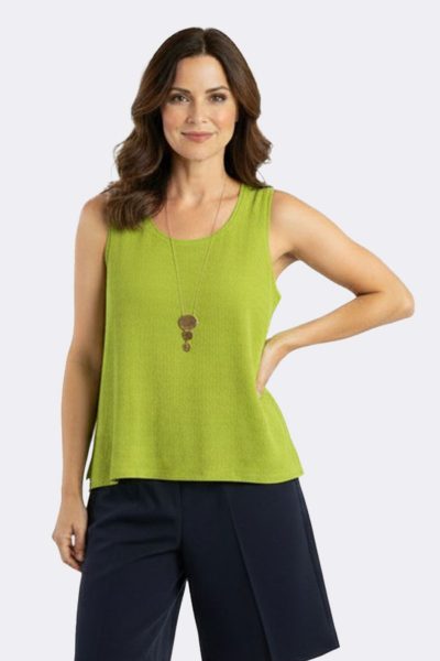 Textured Knit Cami Top Pistachio 6356 CC37548